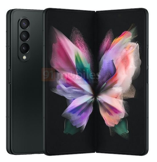 Galaxy Z Fold 3 Black 2