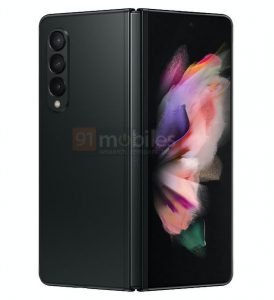 Galaxy Z Fold 3 Black 4