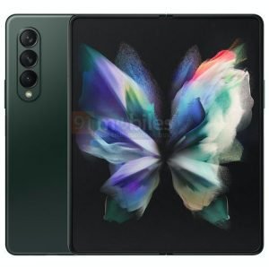 Galaxy Z Fold 3 Green 1