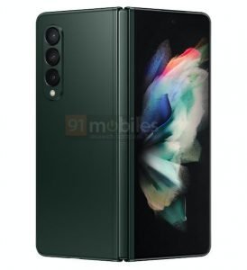 Galaxy Z Fold 3 Green 4