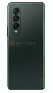 Galaxy Z Fold 3 Green 5