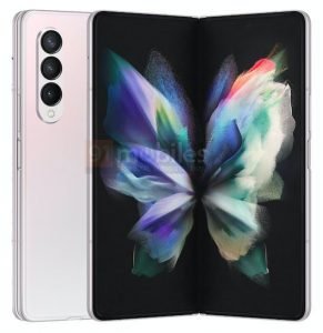 Galaxy Z Fold 3 pink 2