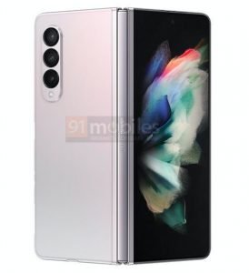 Galaxy Z Fold 3 pink 4