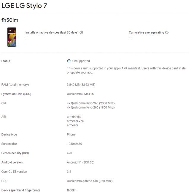 LG Stylo 2