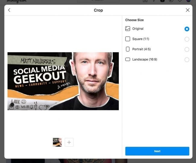 instagram create from desktop 1 1
