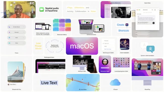 macOS monterey