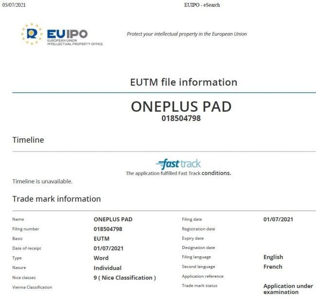 OnePlus Pad