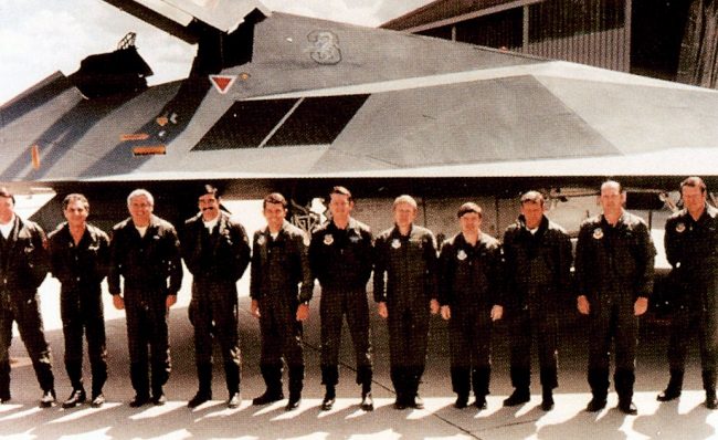 4450th Tactical Group F 117 Test Pilots