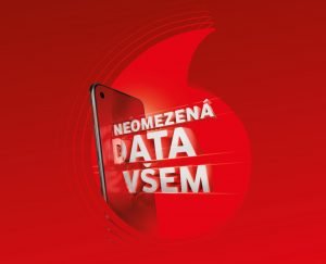 Neomezená data všem Vodafone