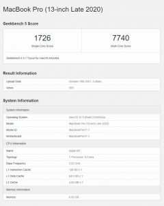 GeekBench 2