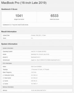 GeekBench 3