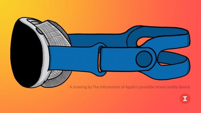 apple mixed reality headset mock