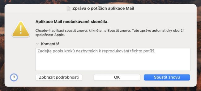 Mail error