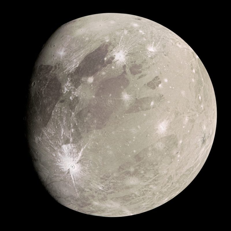 Ganymede Perijove NASA