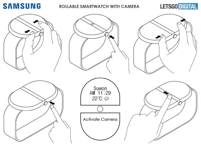 samsung rollable watch