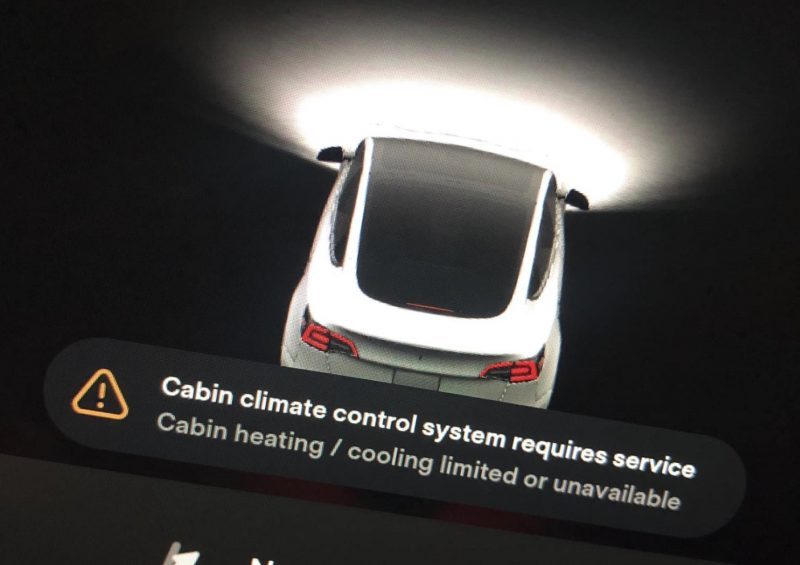 Tesla heating problem