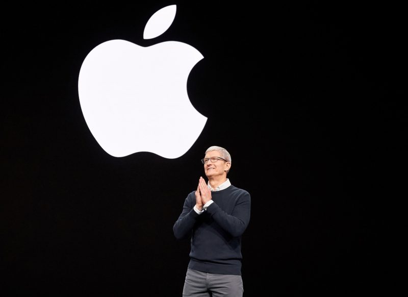Tim Cook na Apple Keynote (září 2019)