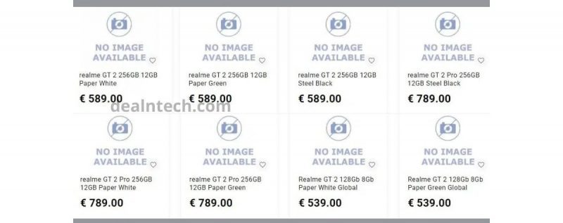 realme prices
