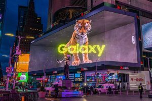 Samsung Galaxy Unpacked 2022 billboard