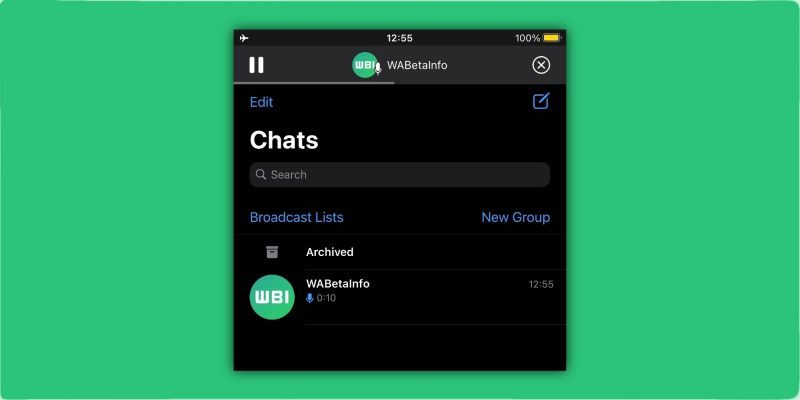 whatsapp voice message chat 9to5