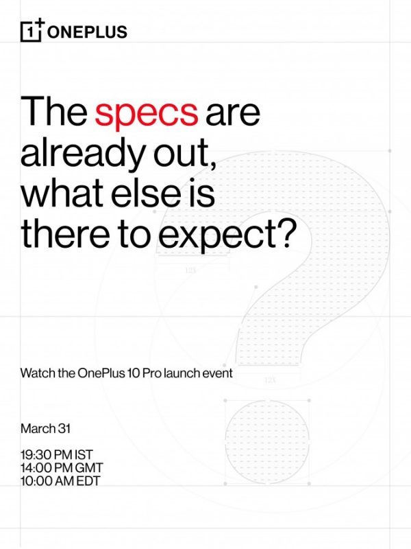 OnePlus 10 invite