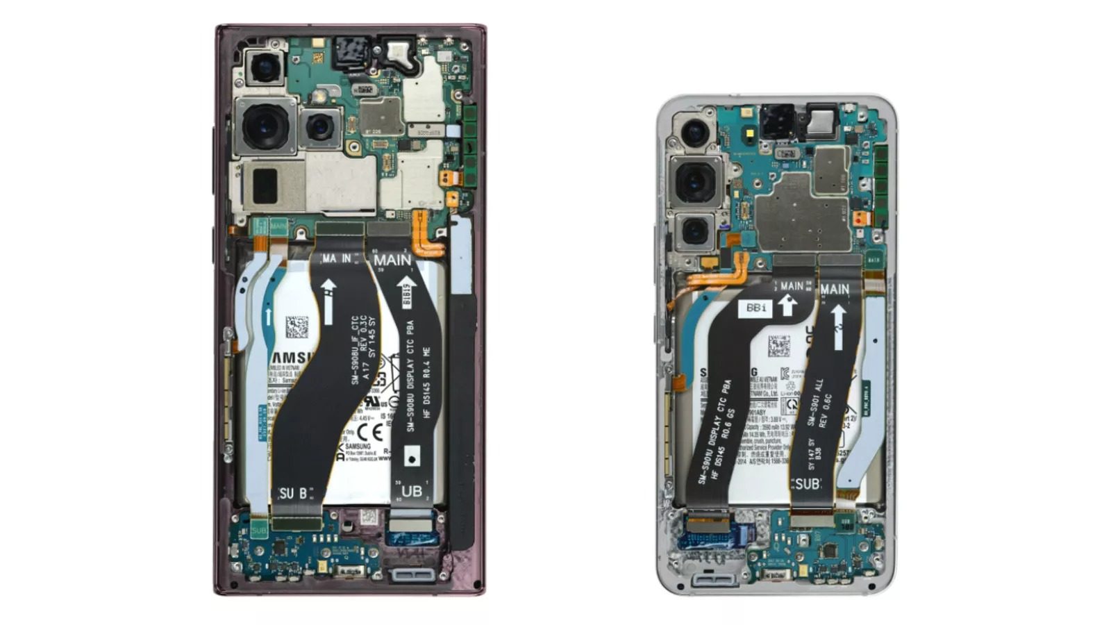 Samsung Galaxy S22 and S22 Ultra