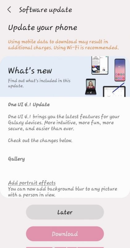 samsung update 1