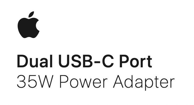 apple dual usb c port 35w power adapter leak