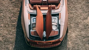 Rolls Royce Boat Tail detail rear hatch