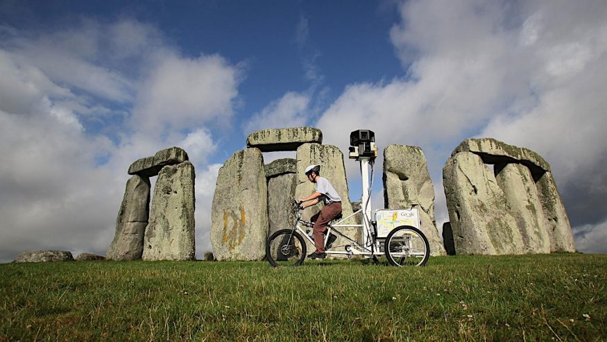 Trike at Stonehenge 1