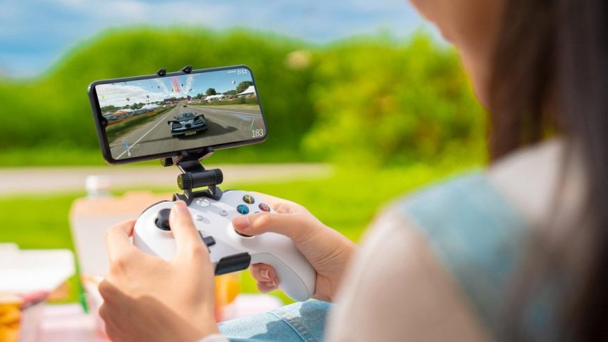 Streamování hry na smartphonu 