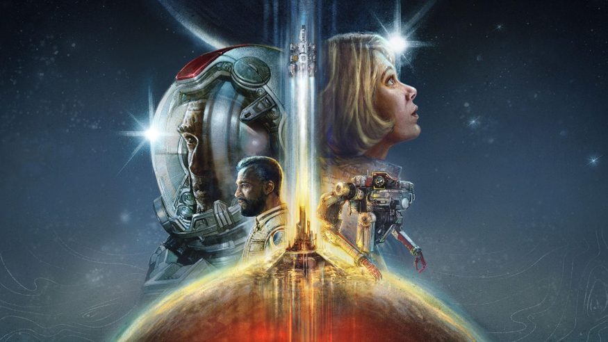 Oficiální grafika ke hře Starfield Oficiální grafika ke hře Starfield
