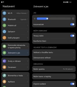 Mate Xs 2 nastaveni