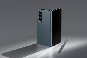 galaxy z fold 4 graygreen