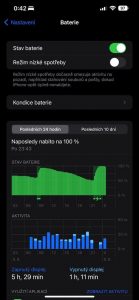 iOS 16 ukazatel baterie 3
