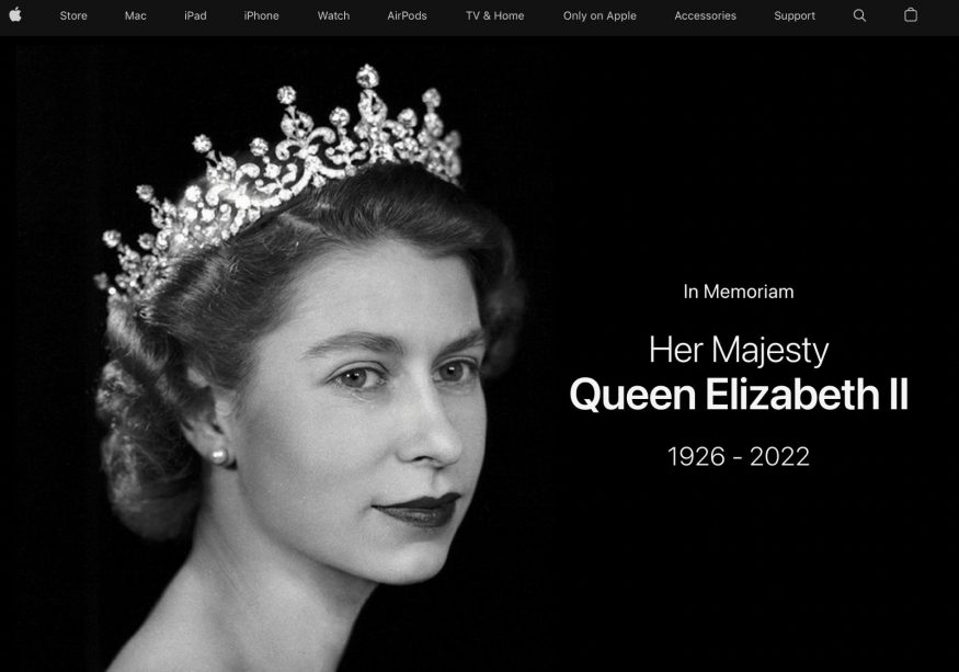 apple homepage queen