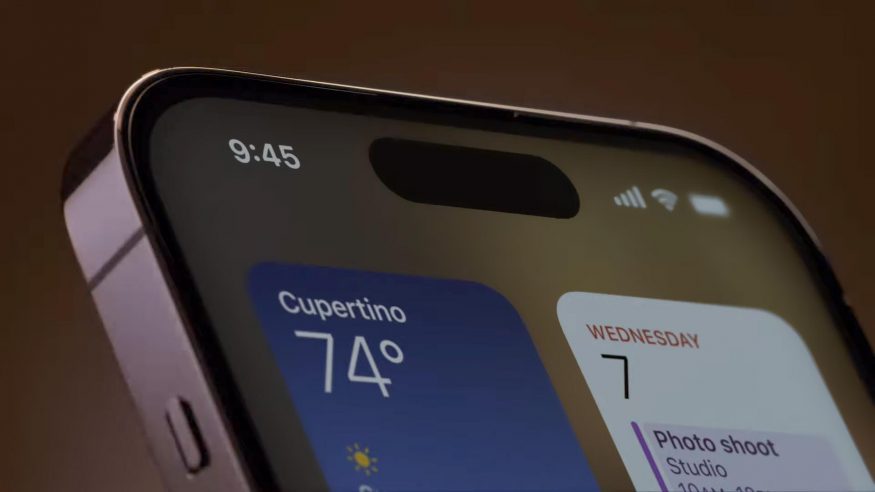Dynamický ostrůvek u nového iPhone 14 Pro (Max)