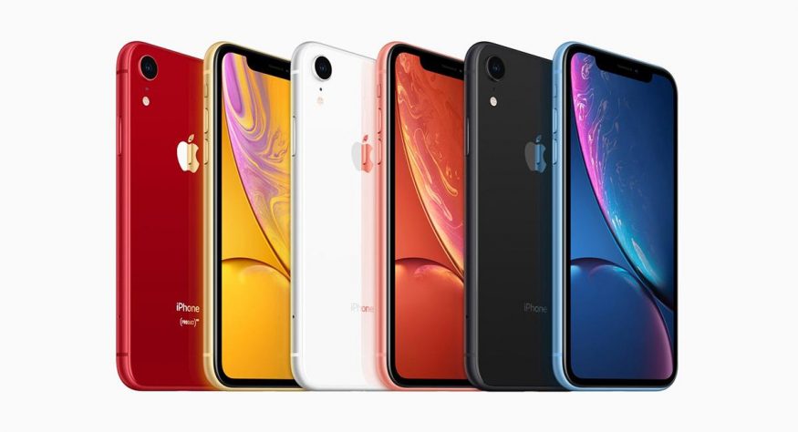 apple iphone xr lineup 2018