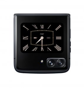 motorola razr 2022 ROW CLI clock
