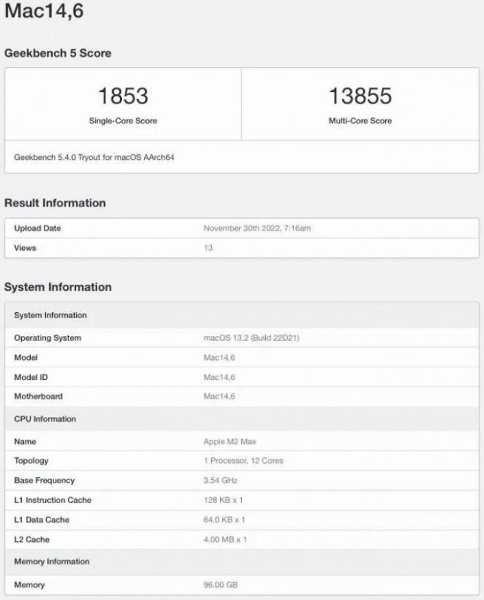 GeekBench 2