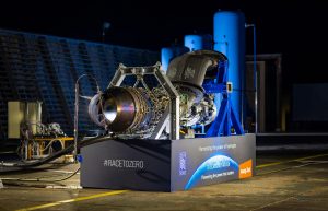 Rolls Royce AE 2100 A Hydrogen Test at Boscombe Down