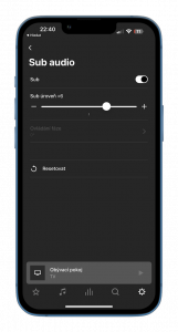 Sonos Sub mini scr 2