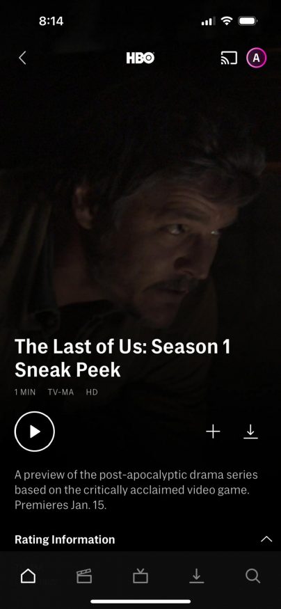 hbo max tlou