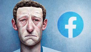 zuckerberg facebook sad midjourney logo fb