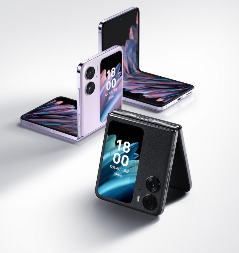 Oppo Find N2 Flip BlackPurple