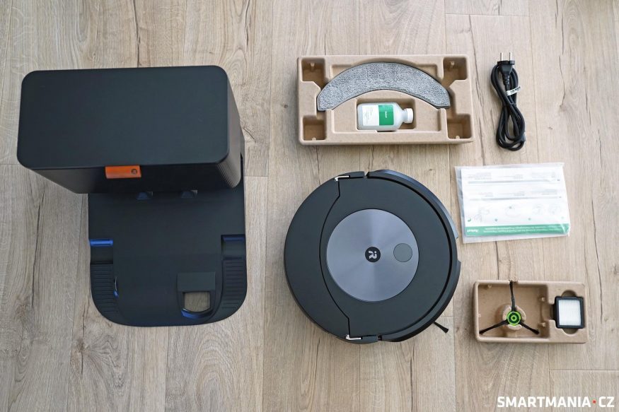 iRobot Roomba Combo j7plus Obsah balení