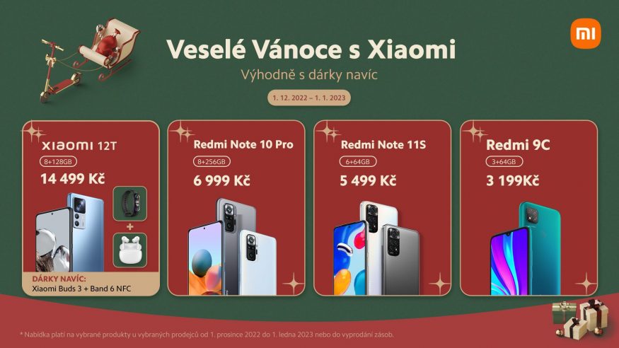 xiaomi vanoce