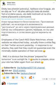 ddos utok