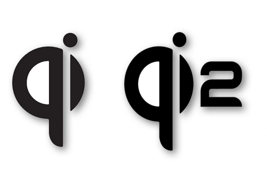 Loga standardů Qi a Qi 2