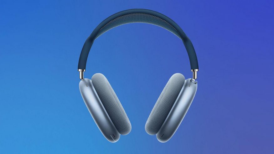 Sluchátka AirPods Max v modré barvě Sluchátka AirPods Max v modré barvě